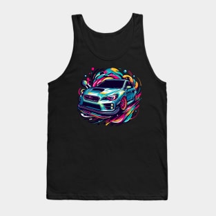 subaru sti Tank Top